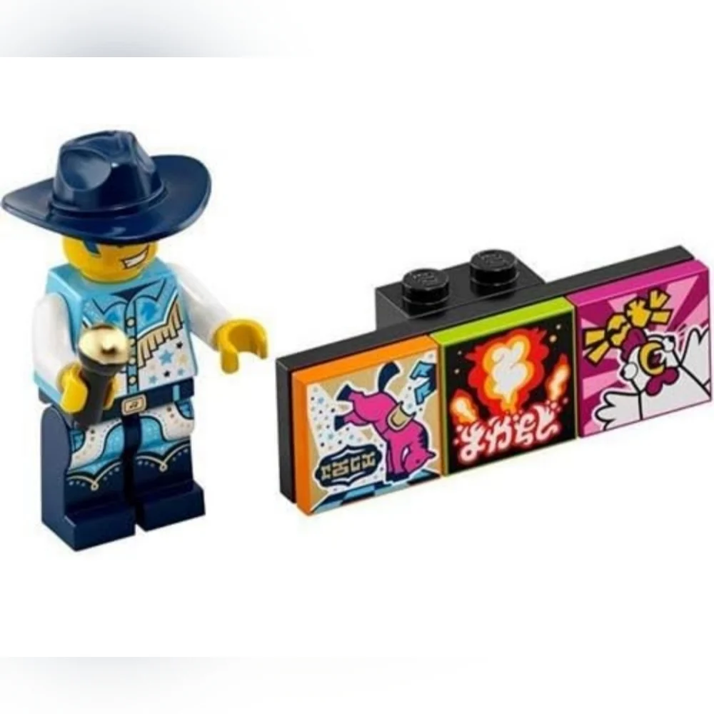 Lego Vidiyo 43101 Discowboy Minifigure NWT Building Toy Set Series 1 Bandmates